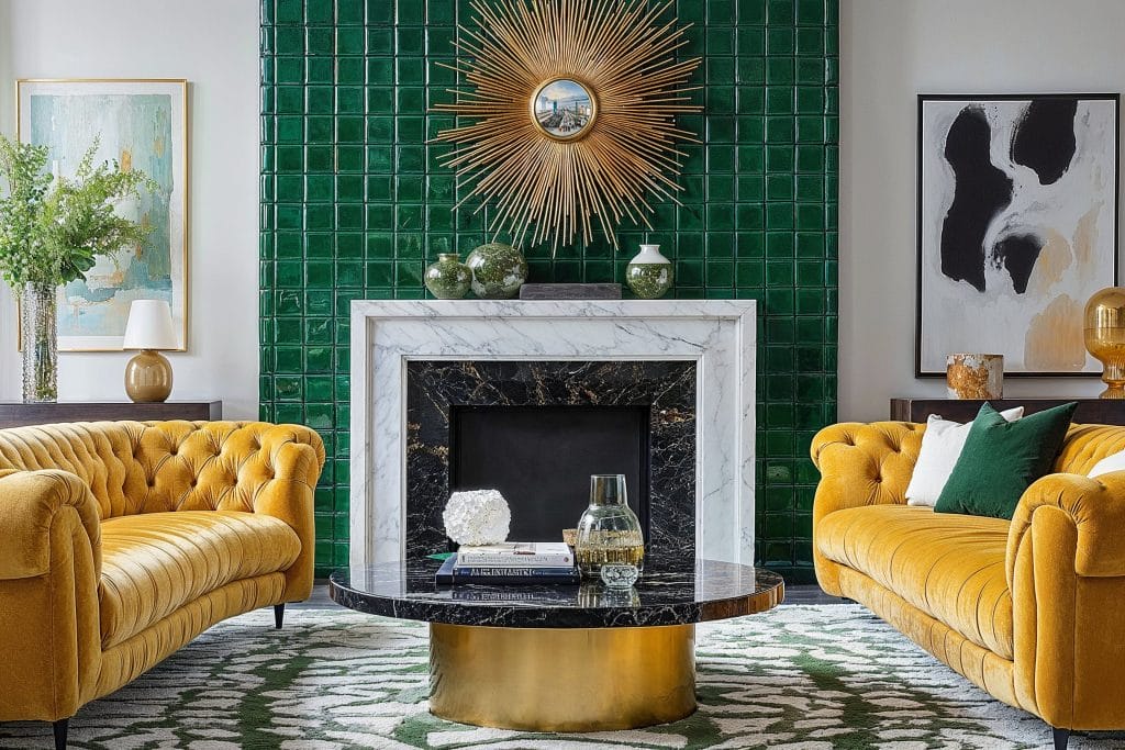 Art deco nappali